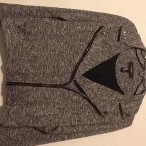 Marled grey jacket